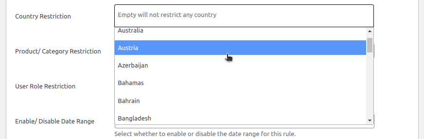 Hide Product Prices Based on Country