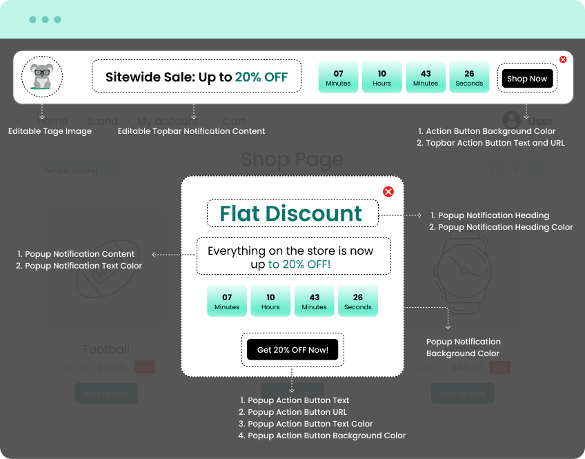 woocommerce sitewide sale